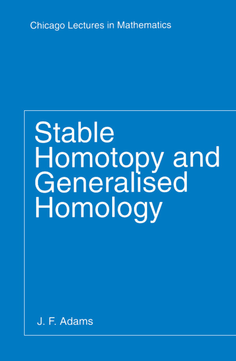 Stable Homotopy and Generalised Homology