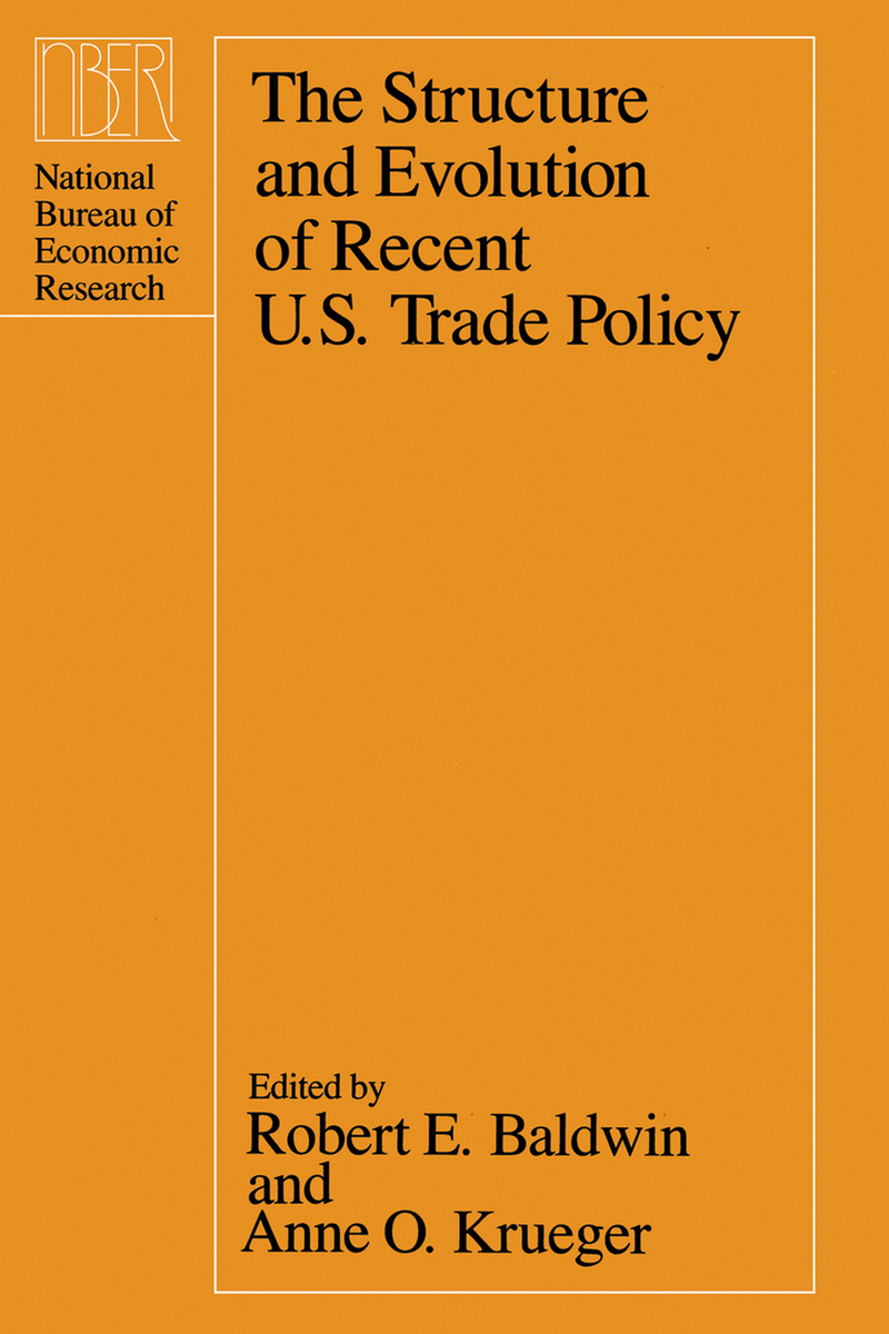 Structure and Evolution of Recent U.S. Trade Policy