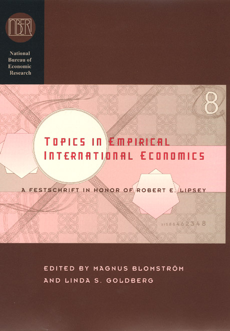 Topics In Empirical International Economics A Festschrift