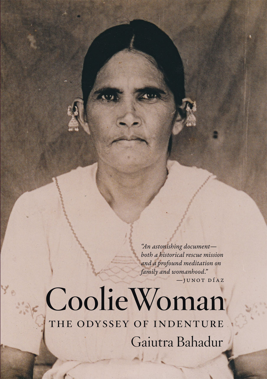 coolie woman bahadur odyssey indenture archival guyanese thinking outside box press jane paperback