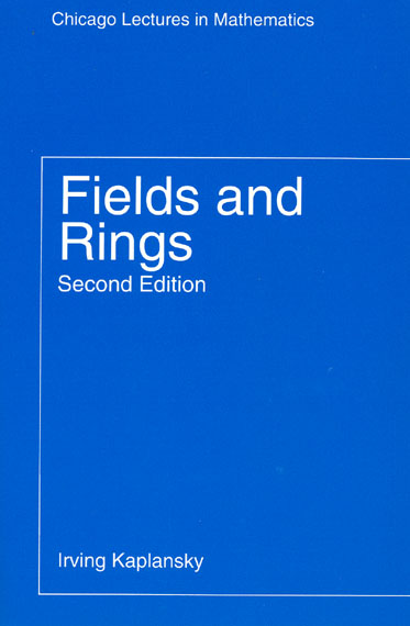 kaplansky fields and rings pdf