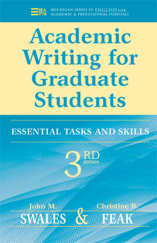 Academic Writing for Graduate Students, 3rd Edition