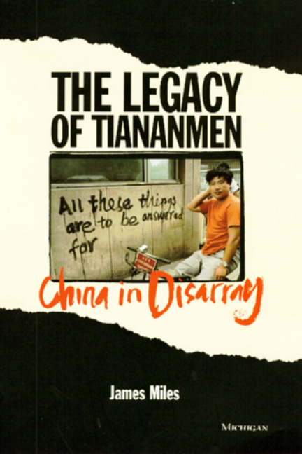 Legacy of Tiananmen