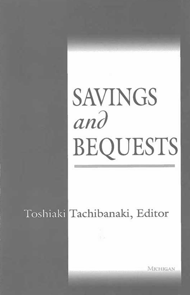 Savings and Bequests