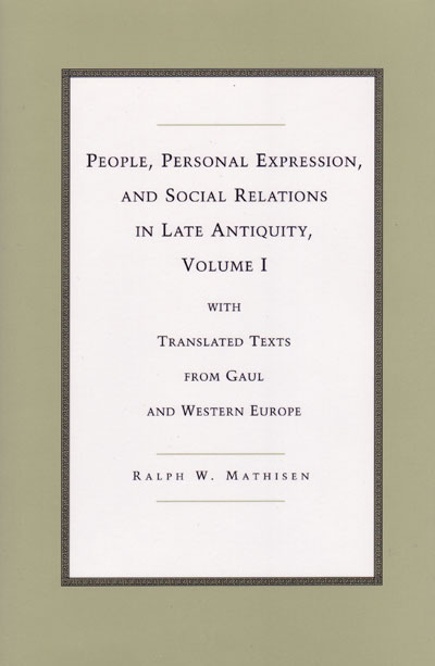 People, Personal Expression, and Social Relations in Late