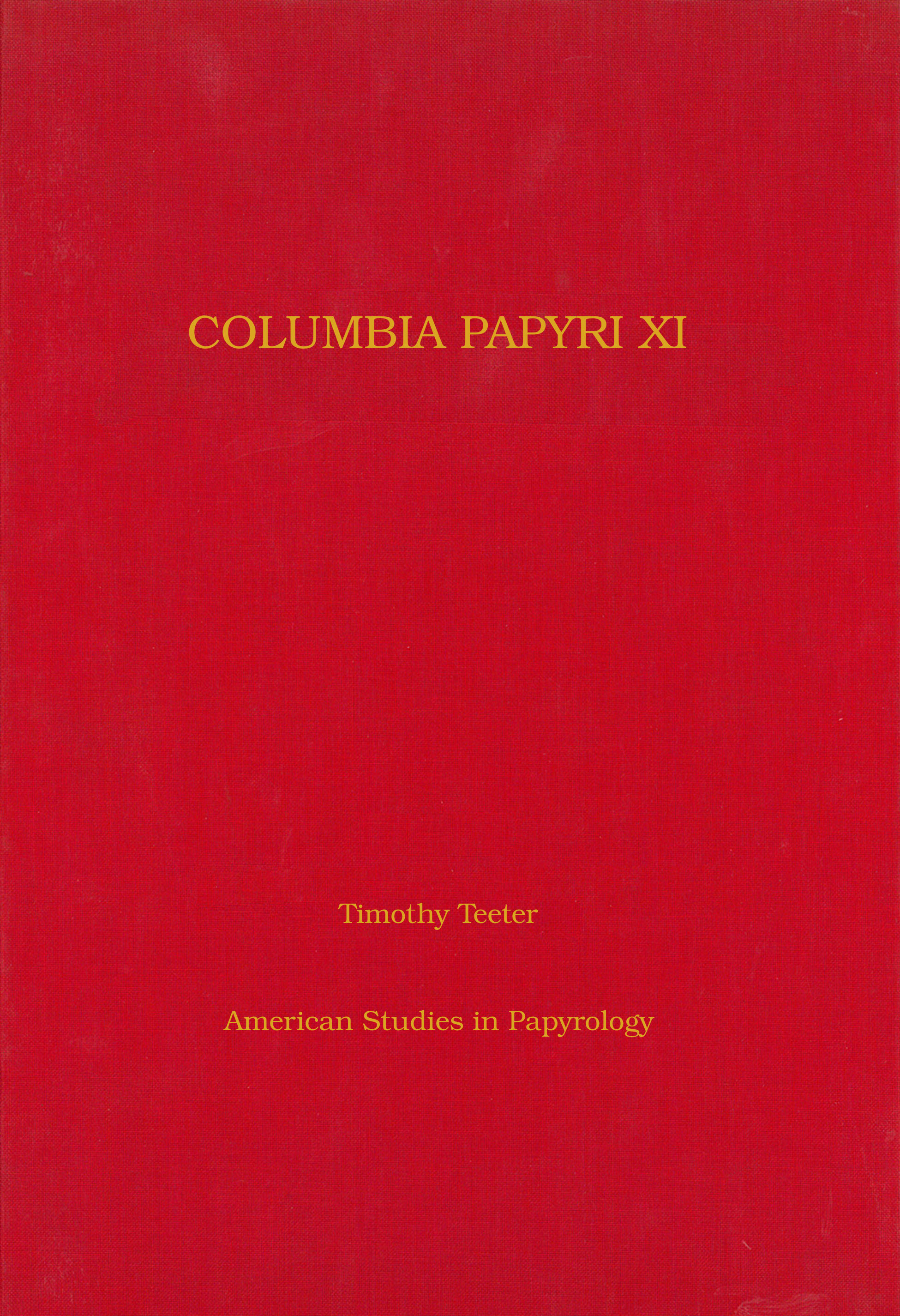 Columbia Papyri XI