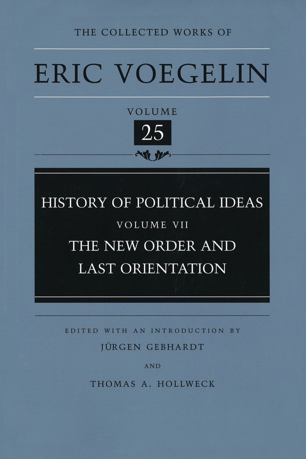 History of Political Ideas, Volume 7 (CW25)
