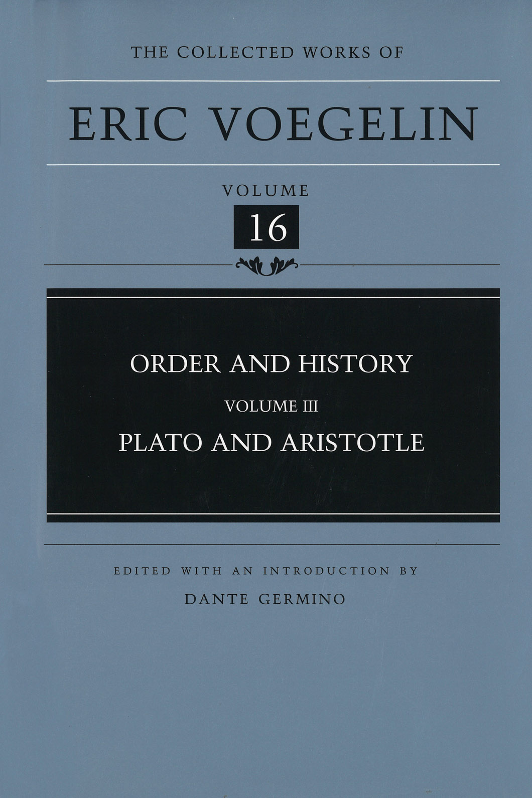 Order and History, Volume 3 (CW16)
