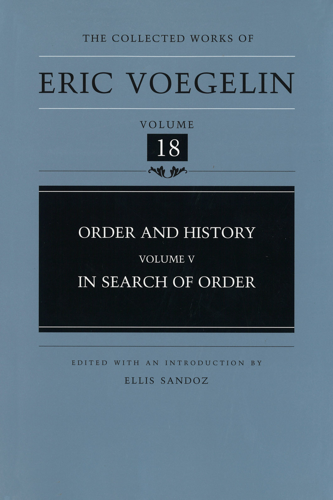 Order and History, Volume 5 (CW18)