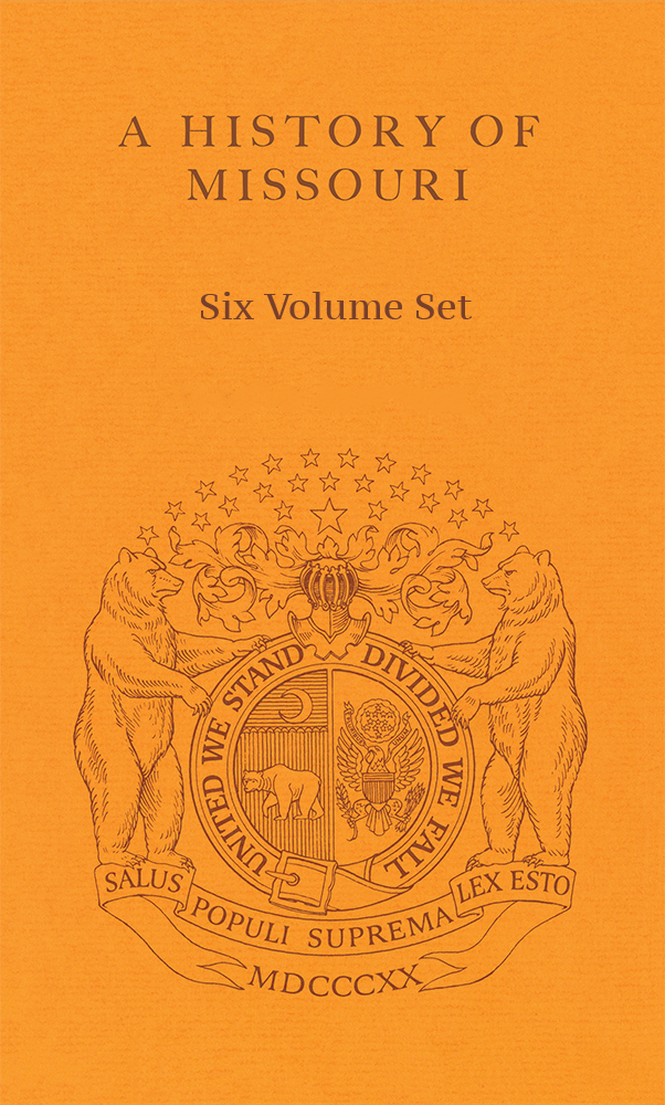 History of Missouri 6 Volume Paperback Set