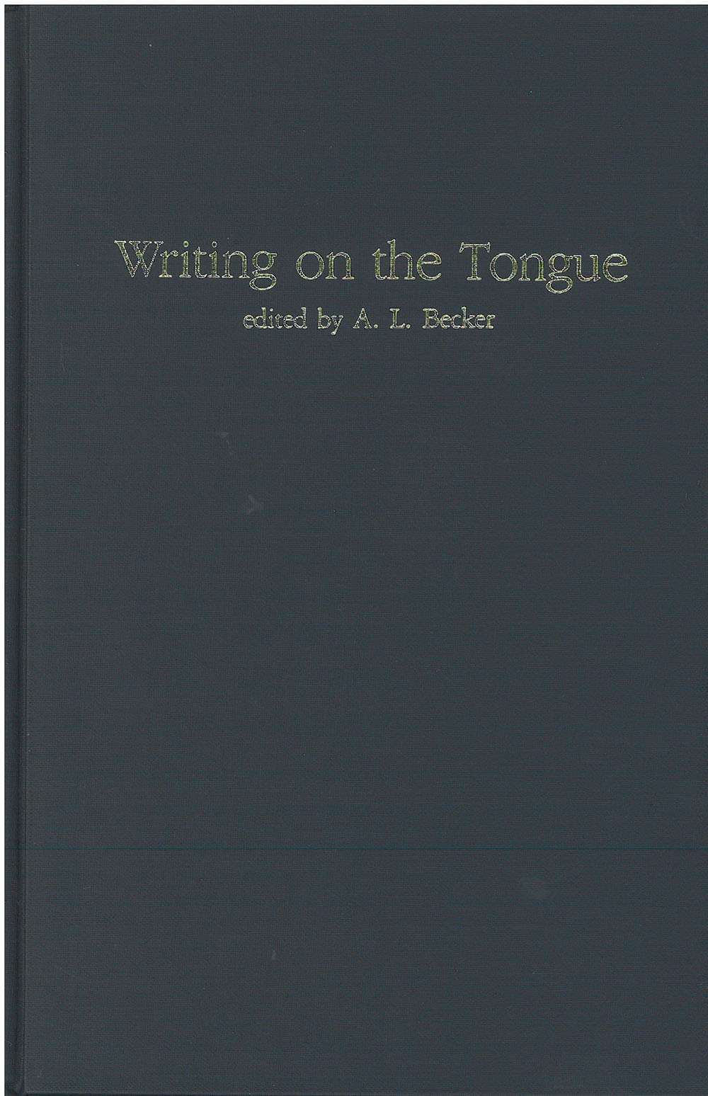 Writing on the Tongue