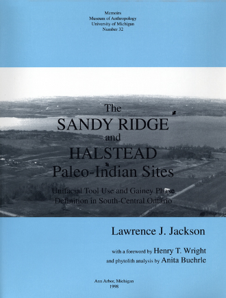 Sandy Ridge and Halstead Paleo-Indian Sites