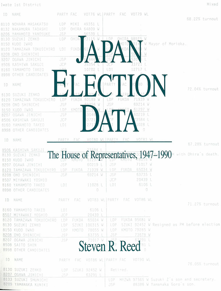 Japan Election Data