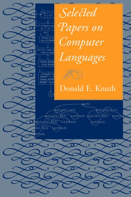 Computer Language Study Books Selected Papers on Computer Languages, Knuth