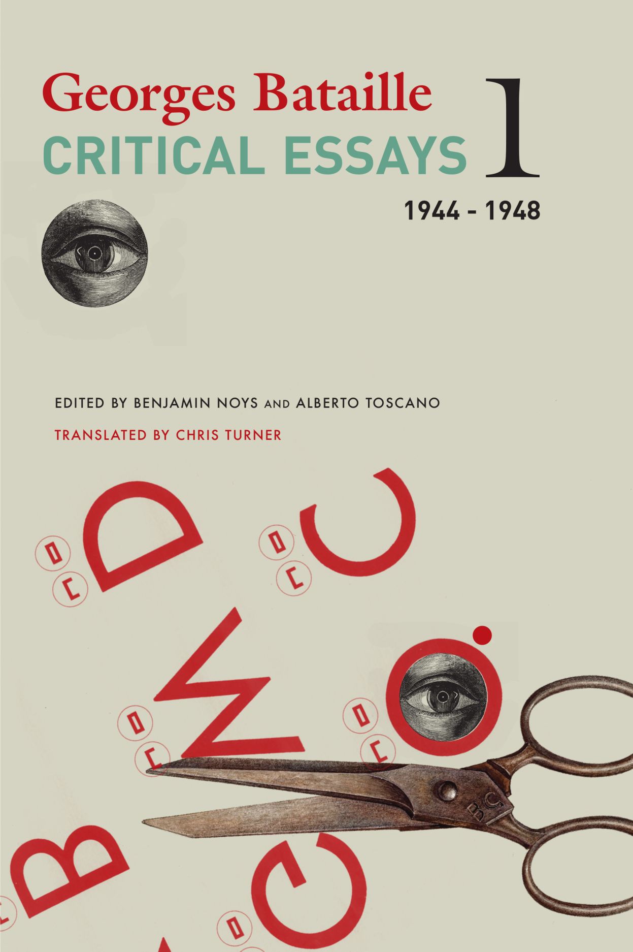 Critical Essays: Volume 1: 1944–1948, Bataille, Turner, Noys