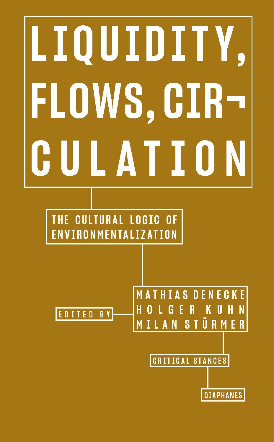 Liquidity, Flows, Circulation: The Cultural Logic of Environmentalization,  Denecke, Kuhn, Stürmer