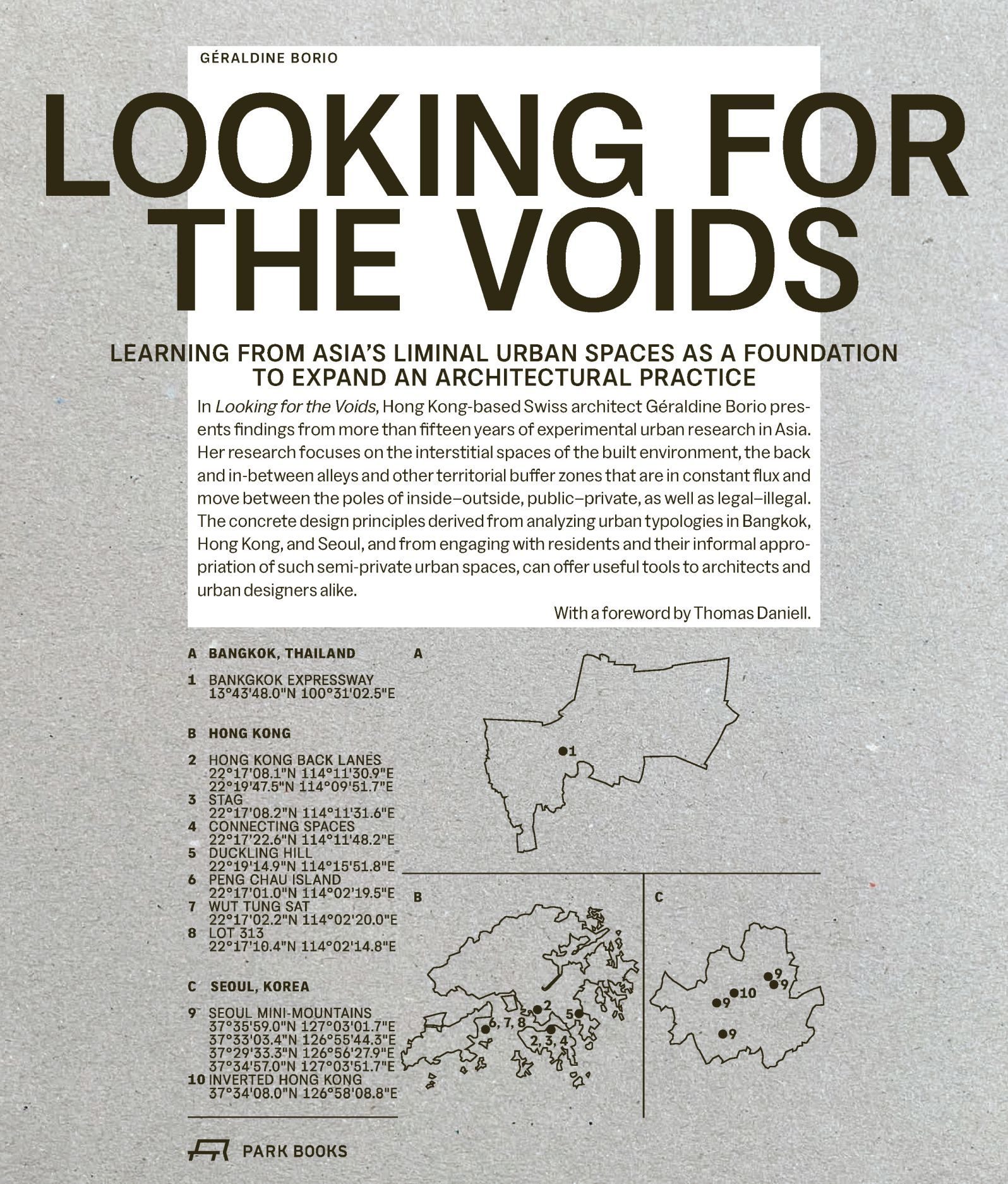 Looking for the Voids: Learning from Asia's Liminal Urban Spaces